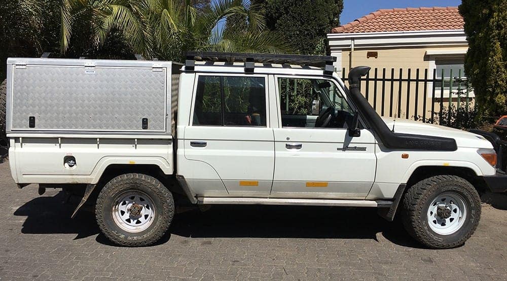 Toyota Landcruiser Double Cab Unequipped Automatic